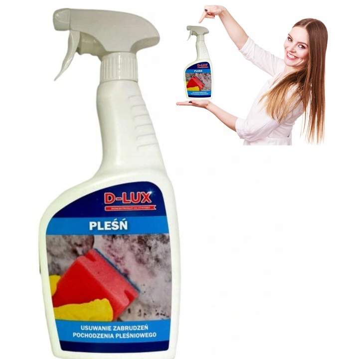 Pliant D-Lux 0,5L, penészeltávolító oldat, 500ml, szórófejjel