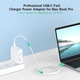 Incarcator laptop 30W Type-C cu cablu USB-C 2 metri inclus, compatibil Macbook