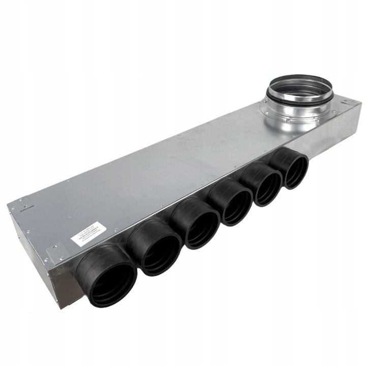 Skrzynka rozdzielcza ventilatie HG Hava, 6x75mm, fi 200, 860x303x151mm, cu mata antibacteriana