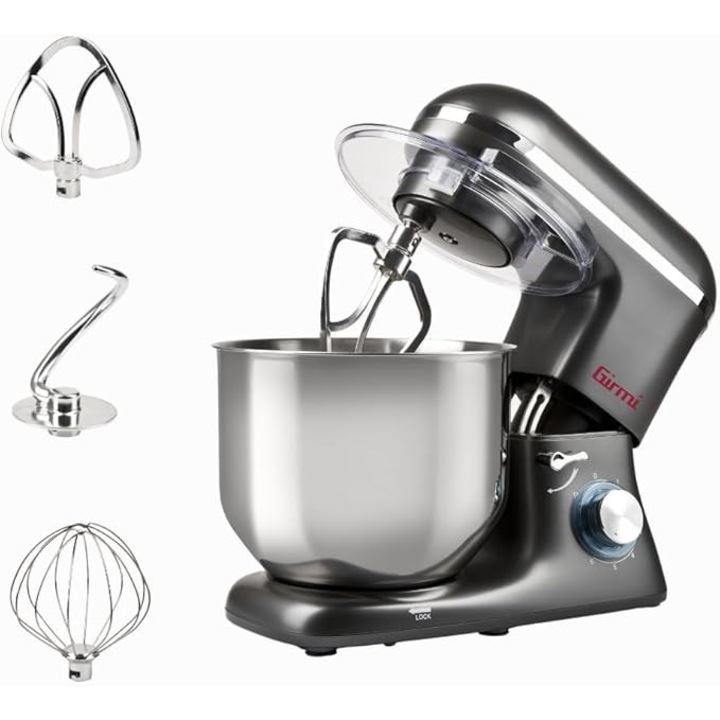 Mixer de mana, Braun, MQ 3145, alb, 750 w, 11 viteze, tehnologie PowerBell Plus, set de 5 pie, material fara BPA, picior din otel inoxidabil, recipient cu cana de masurat, manual de utilizare