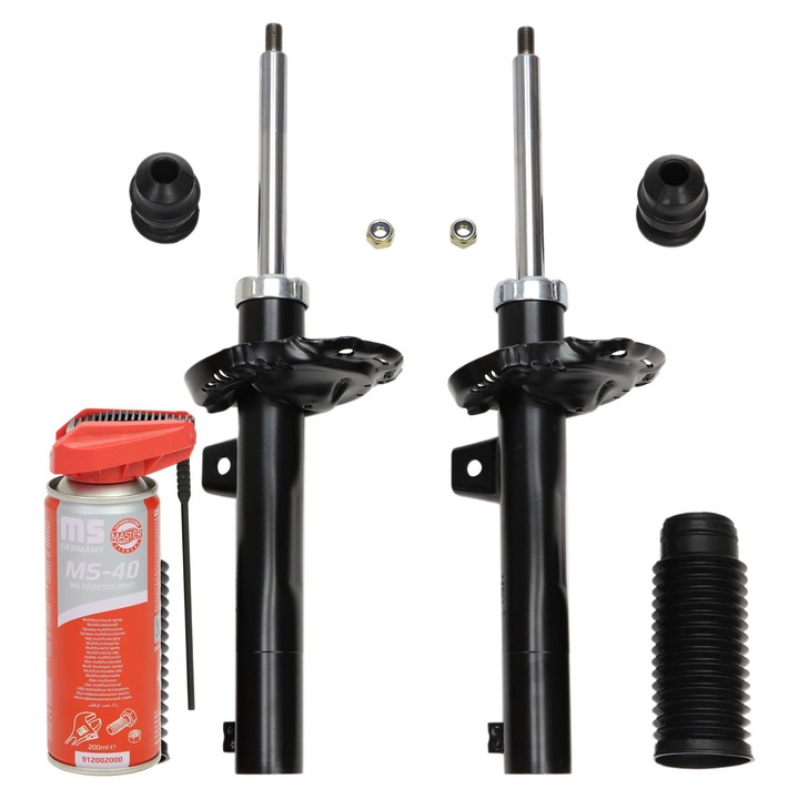Master-Sport lengéscsillapító készlet, gáz, gumi támasztékkal, 50mm, Audi A3-hoz, 2 darab