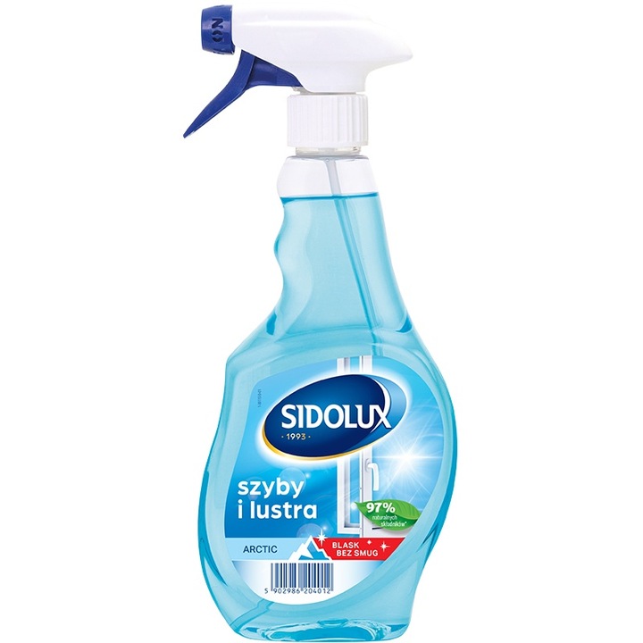 Solutie de curatat geamuri, Sidolux, 750ml