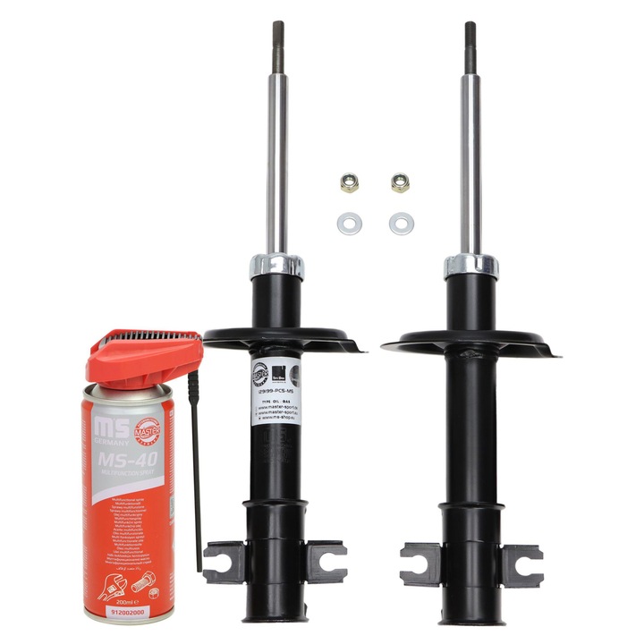 Lengéscsillapító készlet, első, Master-Sport, olajnyomás, 6,64 kg, Fiat Cinquecento/Seicento