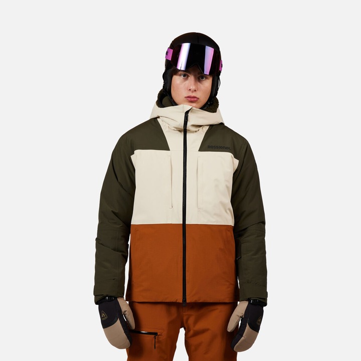 Geaca ski Rossignol OUTERLIMITS INSULATED JKT, culoare bej, pentru barbati, marimea XL