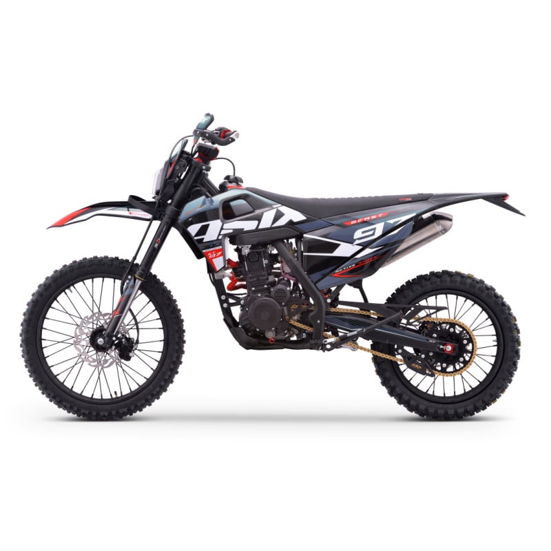 Motocicleta Cross/Enduro Asix XT97, 300cc, roti 21/18