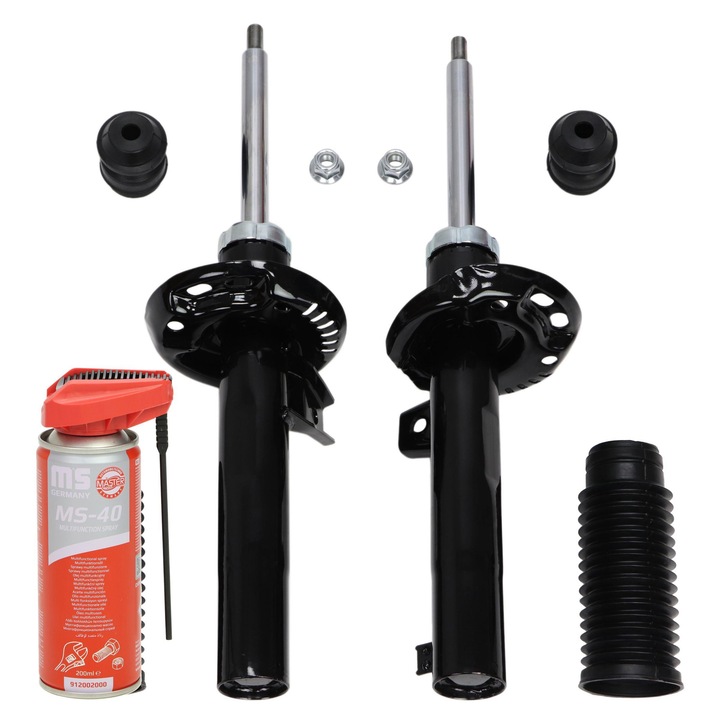 Master-Sport lengéscsillapító készlet, 2 db, gázos, felső tartóval, 50mm, VW Caddy III-hoz