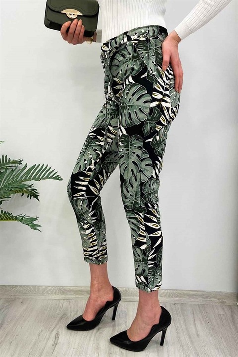 Női nadrág, Pamut, Madmext, 287711, Fekete, M