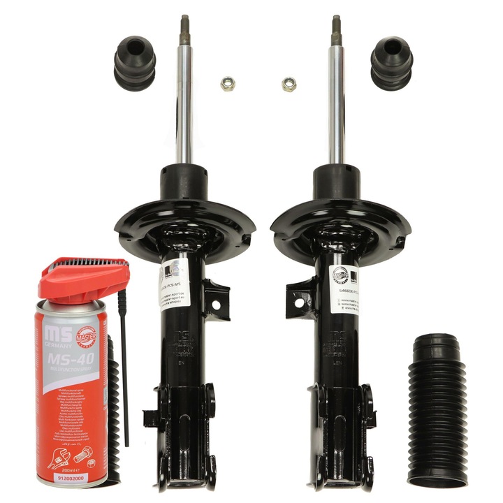 Master-Sport lengéscsillapító készlet, gáz, felső támasztékkal, többszínű