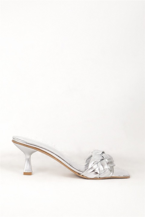 Női cipő, Valódi bőr, Jacket Club, 381985, Ezüst, 37