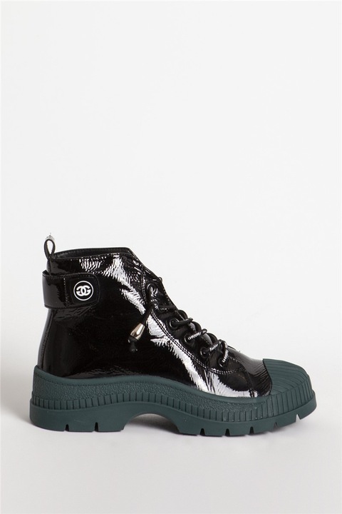 Női csizma, Valódi bőr, Jacket Club, 361596, Fekete, 39