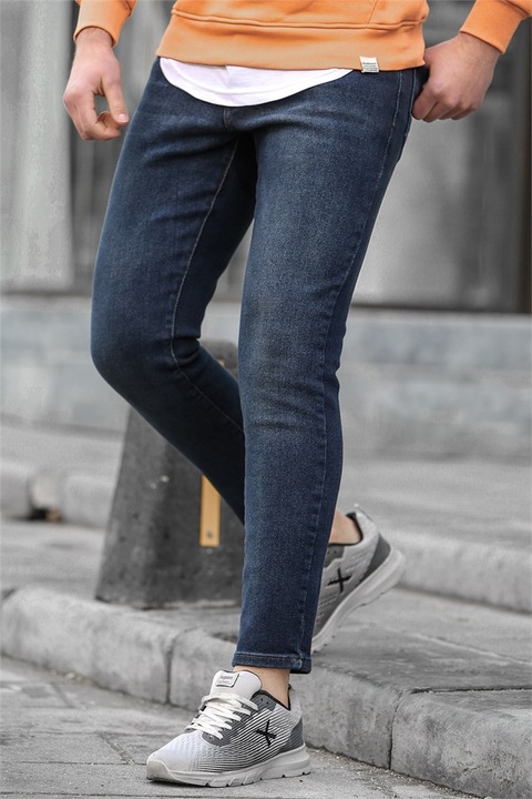 Férfi nadrág, Lycra, Madmext, 287267, Kék, 32