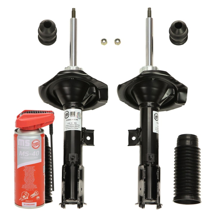 Lengéscsillapító Master-Sport, szett, gáznyomásos, felső tartóval, 2 darab