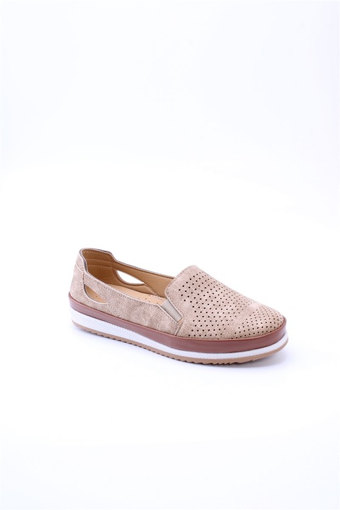 Női cipők, Öko bőr, Johns Athletic, 360465, Bézs