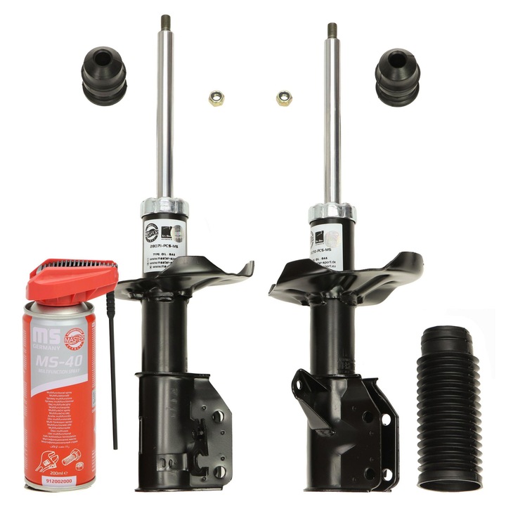 Master-Sport lengéscsillapító készlet, gáz, felső támasztékkal, 280711-PCS-MS, 8,78kg