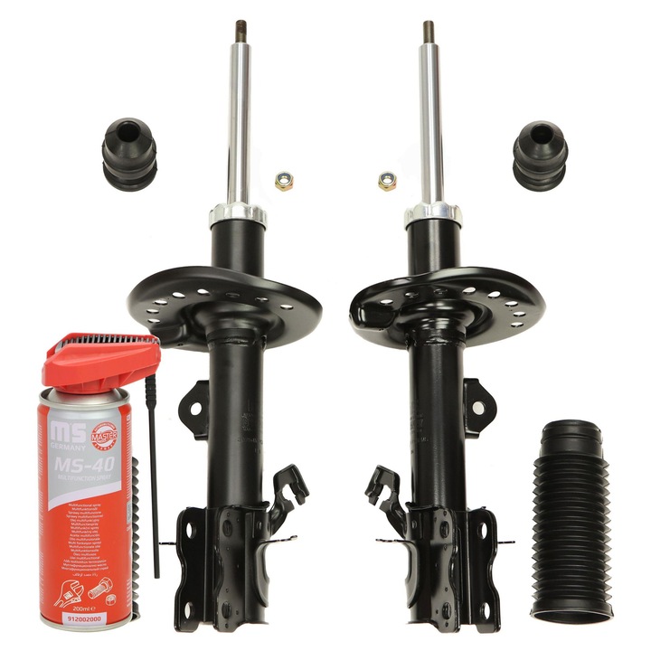 Amortizorkészlet védelemmel, Master-Sport, gázos, felső támasztékkal, Nissan Juke-hoz, 10,14kg