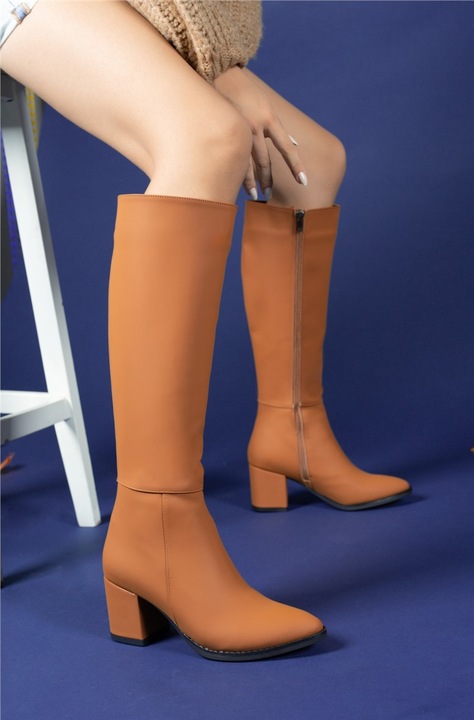 Női csizma, Ökológiai bőr, Riccon, 358504, Barna, 39