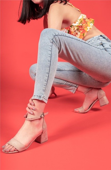 Női papucs, Riccon, 326369, Bézs, 40