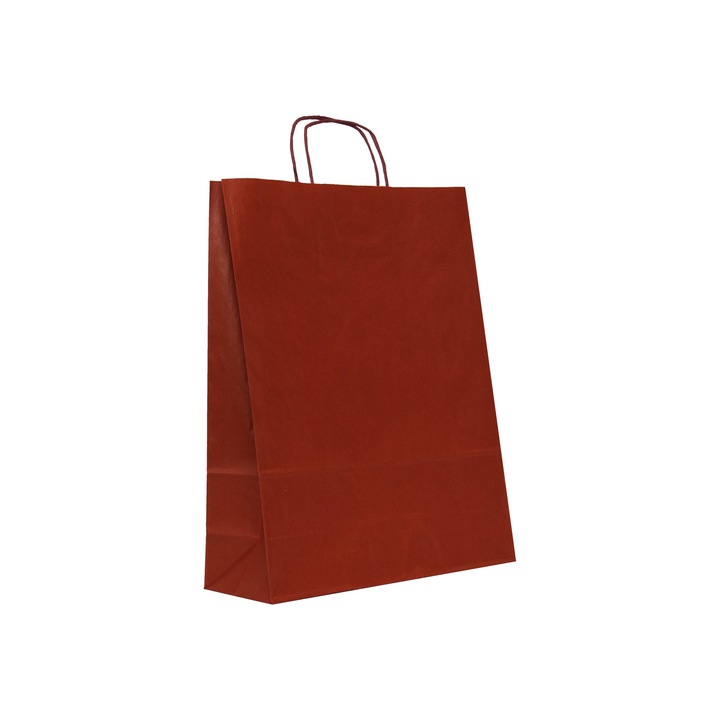 Pungi, colorate 100% bordo - 25X14X30cm - 100 buc
