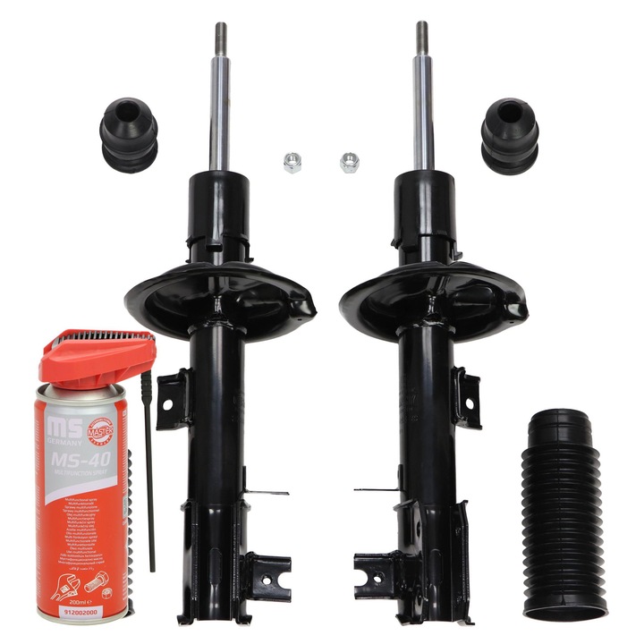 Lengéscsillapító készlet védelemmel, Master-Sport, gázos, felső tartóval, 9,18kg