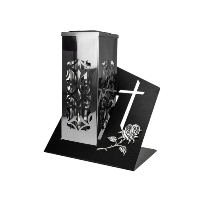 Candela din sticla solara, 19x23 cm, SK 2