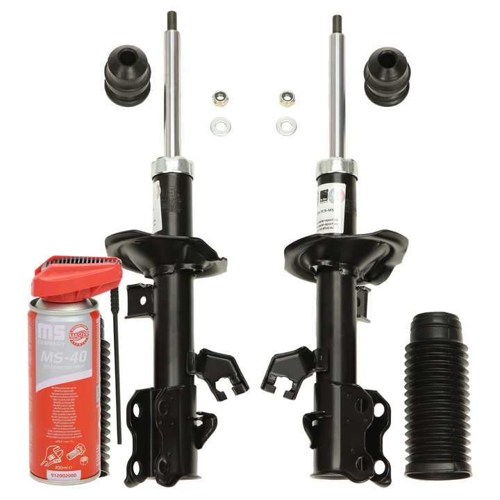 Lengéscsillapító készlet védelemmel, Master-Sport, gázos, 7,7kg, Nissan Tiida-hoz