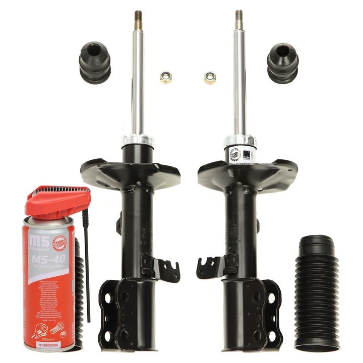 Master-Sport lengéscsillapító készlet, 2 lengéscsillapító, 1 védőkészlet, 1 multifunkcionális olaj, Toyota Corolla E12-hez