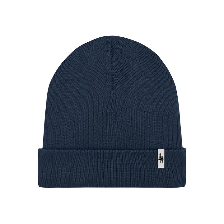 Caciula Empath Dakota, bumbac organic, navy, marime universala