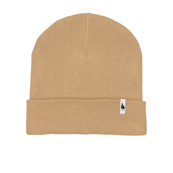 Caciula Empath Dakota, bumbac organic, latte, marime universala