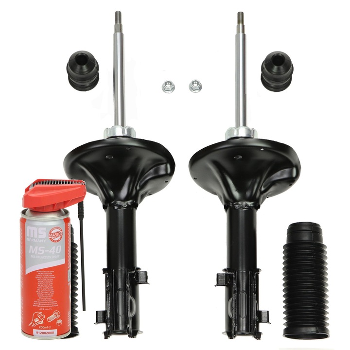 Master-Sport lengéscsillapító készlet, 2 lengéscsillapító tartóval, 1 védőkészlet, 1 többfunkciós olaj, többszínű, 8,04kg