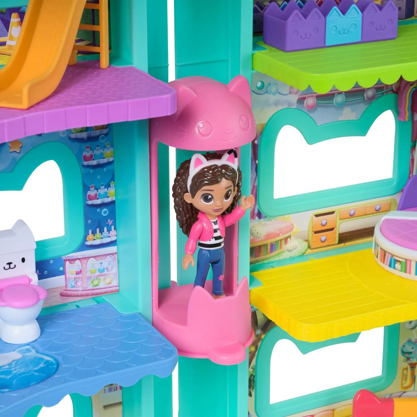 Set de joaca cu figurine, accesorii si casuta, Gabbys Dollhouse - eMAG.ro