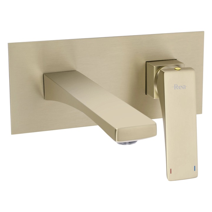 Вграден Смесител за Мивка, Rea, Joe, Четкано Злато