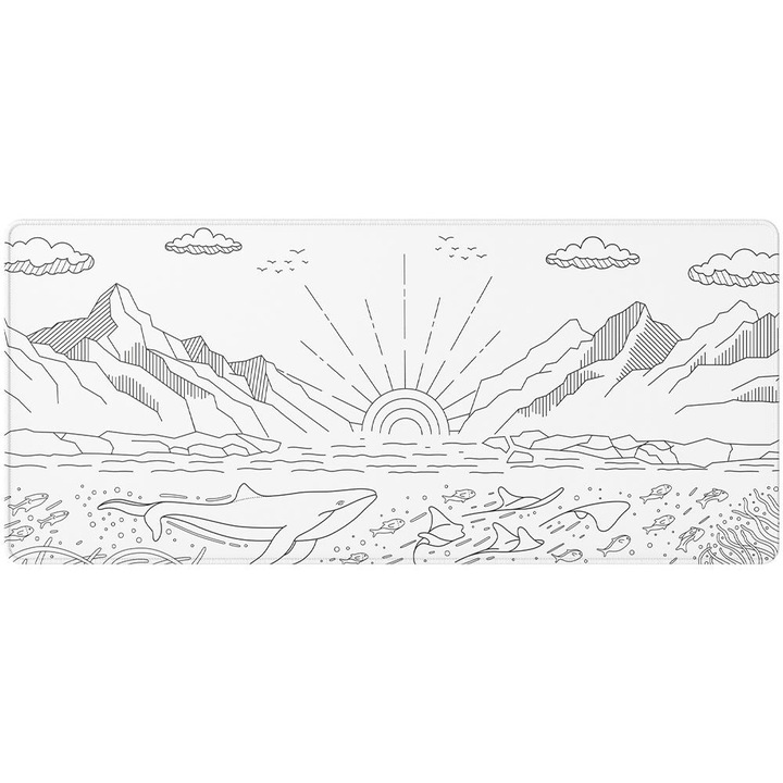 Mousepad Dark Project Nostra White