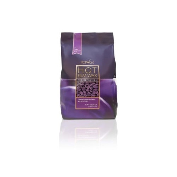Ceară epilatoare granule ItalWax, aroma de fructe, 500g, pentru femei