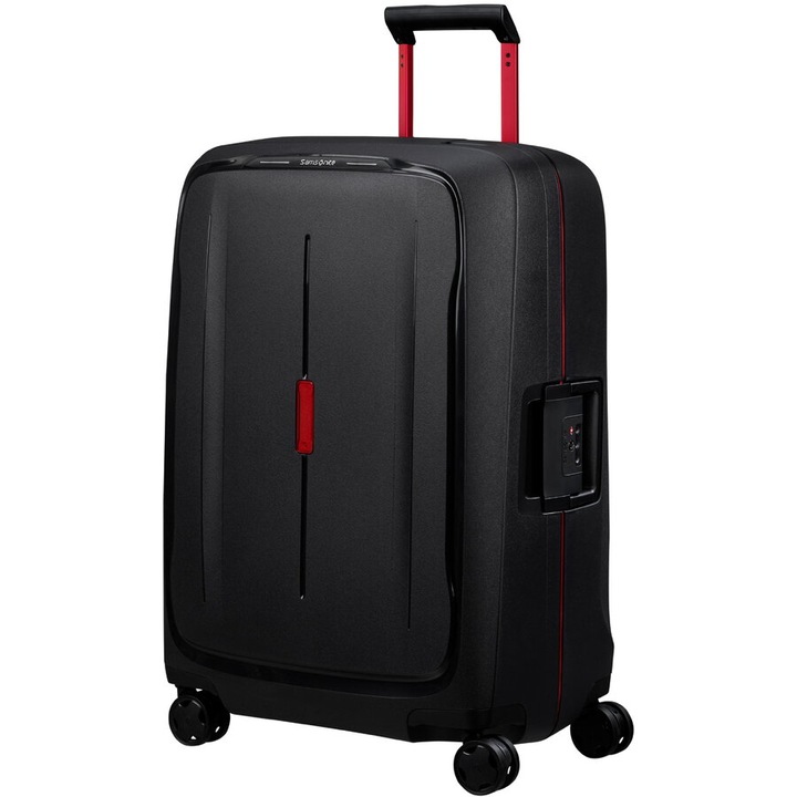Troller Samsonite ESSENS-002 69x25cm gri/roșu, capacitate 40l