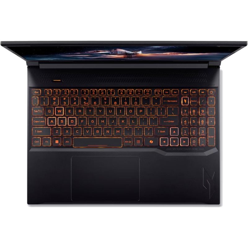 Laptop Gaming Acer Nitro V16 ANV16 Procesor Intel® Core™ 7 240H 24M Cache, up to 5.20 GHz, 16" WUXGA 180Hz, 16GB, 1TB SSD, nVidia GeForce RTX 5070 @8GB, Negru