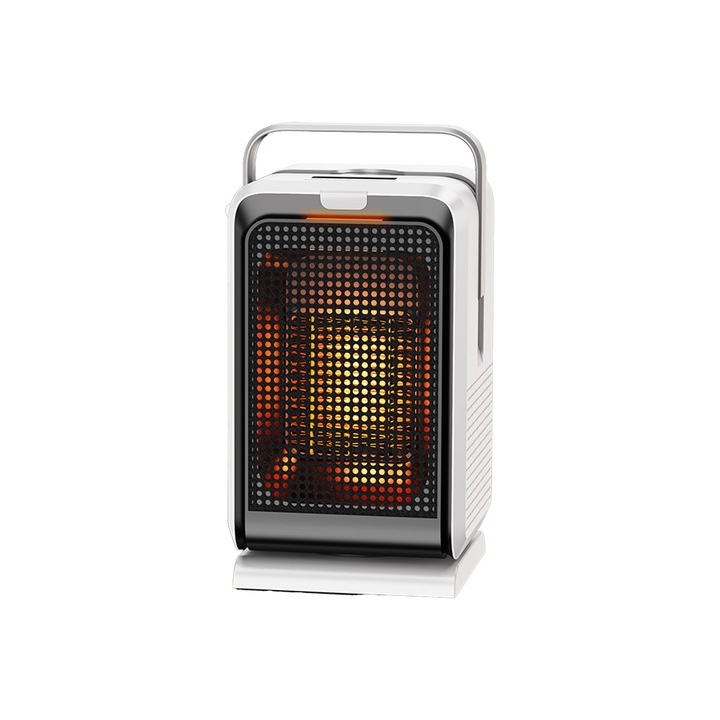 LAYENNE elektromos radiátor, asztali ventilátor, 1000W, fehér, hordozható