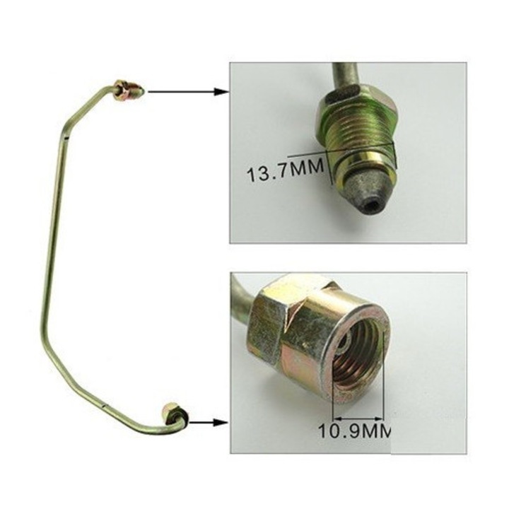 Conducta motorina ulei 186F