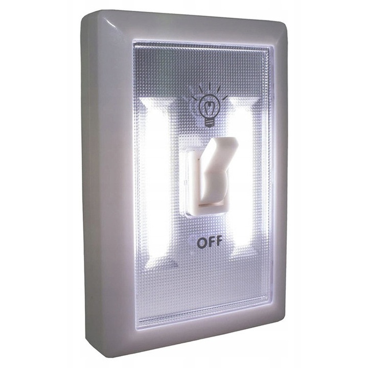 Lampa LED de perete COB portabila si wireless – lumina puternica pentru dulap, bucatarie sau dormitor