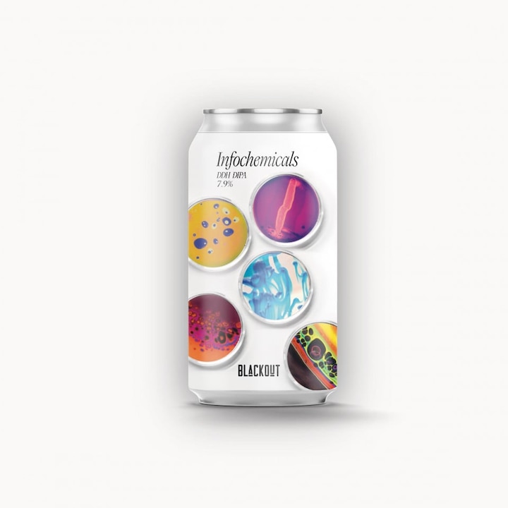 Bere Blonda Doza BLACKOUT - Infochemicals, 7.9%, 440 ml