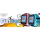 Ceas smartwatch pentru copii, Setty Funkid SD-100, cu GPS prin lbs si functie telefon, localizare camera foto laterala, monitorizare spion, display touchsreen color, lanterna, Albastru