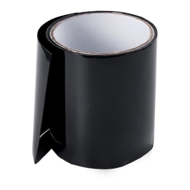 Banda adeziva ZWH Tape 10cm x 150cm, rezistenta la apa si praf, neagra, set 1 bucata