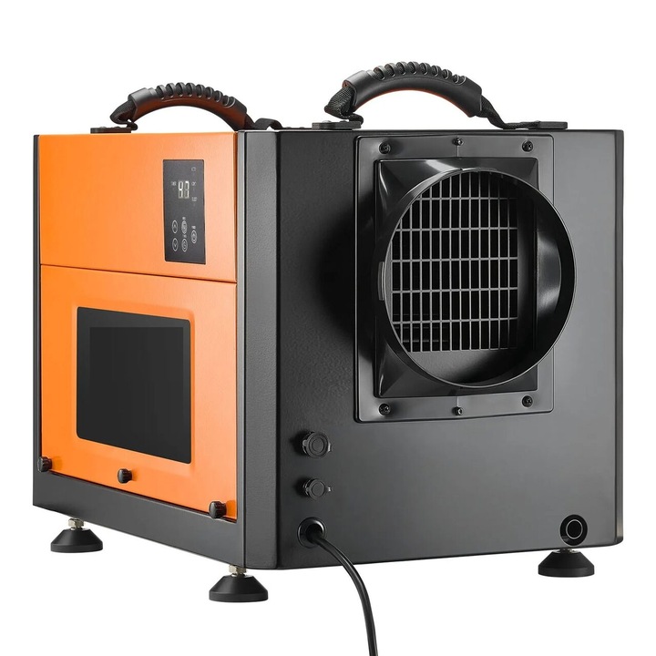 Dezumidificator profesional 50 l / zi, putere 650 W, moduri Auto, Uscare, Repaus si Dezghetare inteligenta, Furtun drenaj 2 m