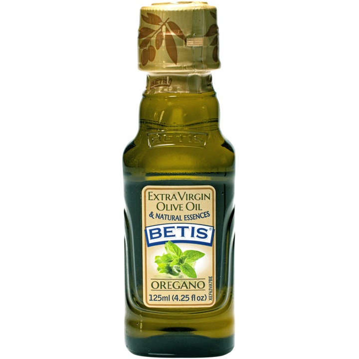 Ulei de masline, Extra Virgin, BETIS, aroma naturala de oregano, 125ml