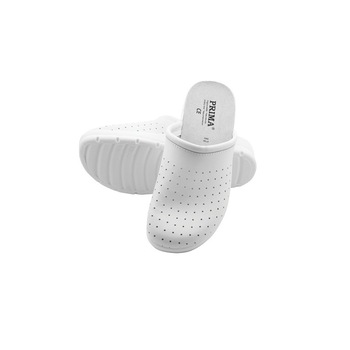 Saboti medicali din piele, Albi Saboti medicali din piele, Albi