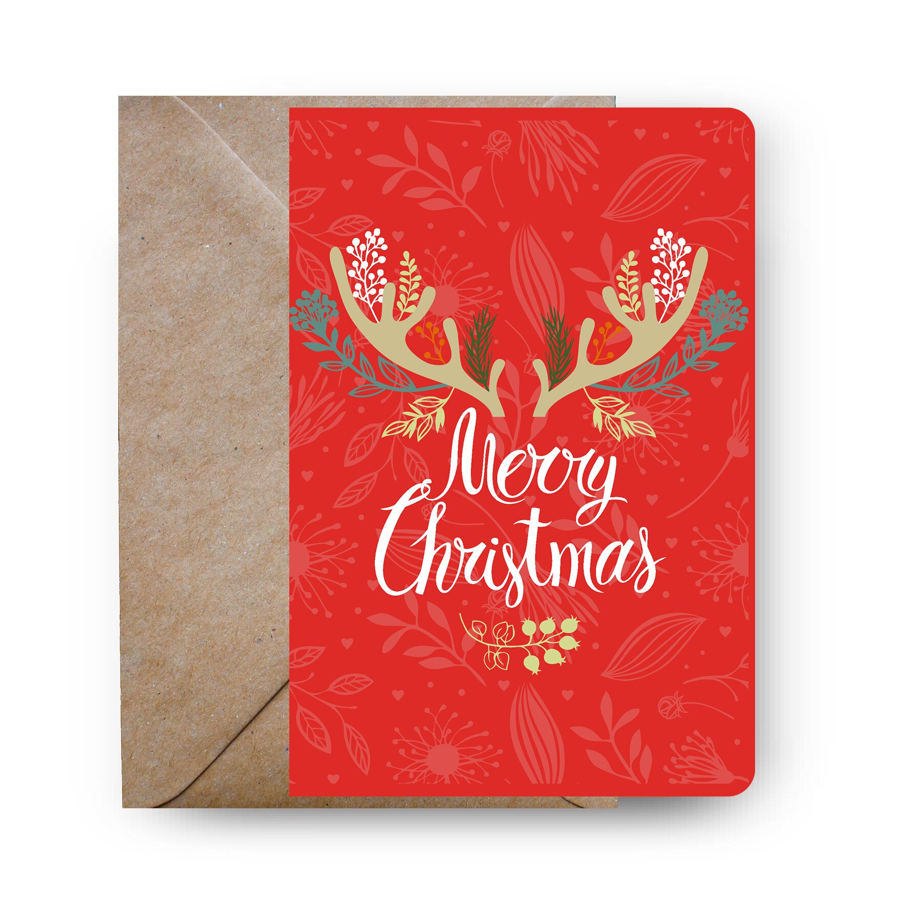 Felicitare de Craciun, Genette's Ideas, Merry Christmas, 110x160 mm