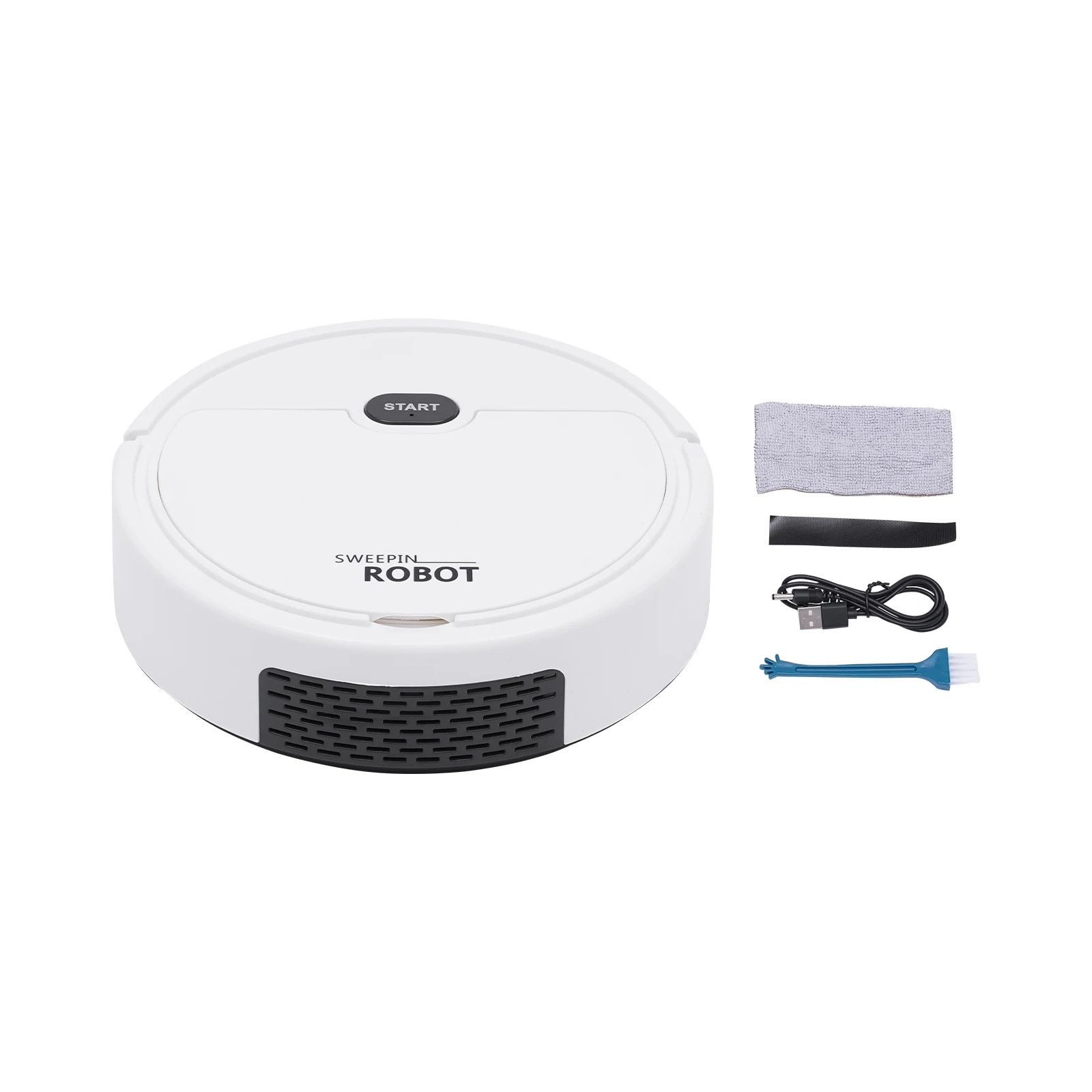 Aspirator robot, eficienta ridicata, design multifunctional, alb, 20ml, 5W