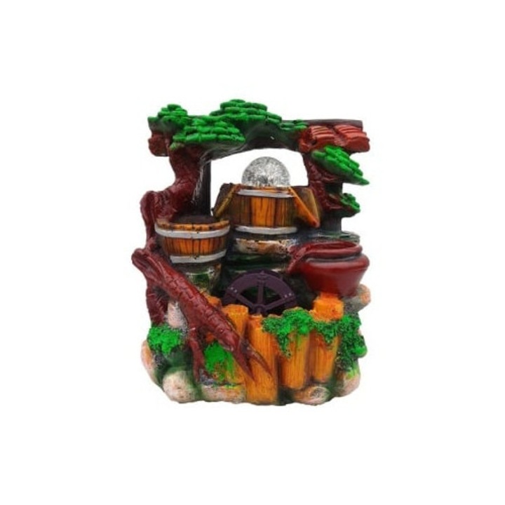 Електрически фонтан Small Village, от смола, 22x27 см, Velve