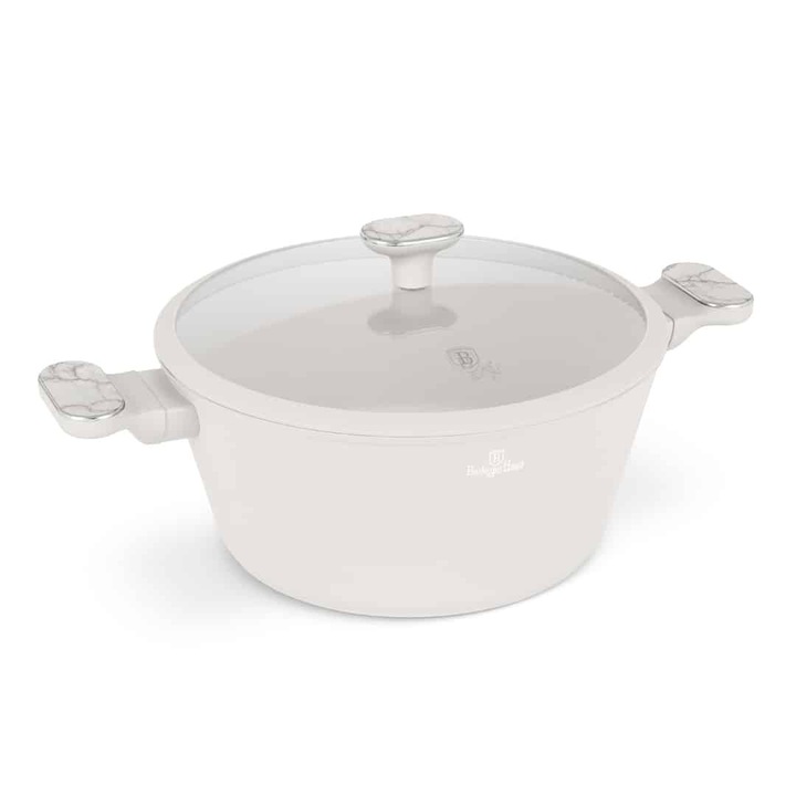 Oala BerlingerHaus Sahara Marmura 28 cm, 6.3L, Antiaderenta