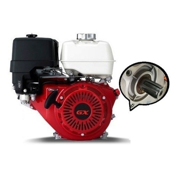 Motor pentru motosapă/motocultor 6.5 CP, ax canelat 20 mm