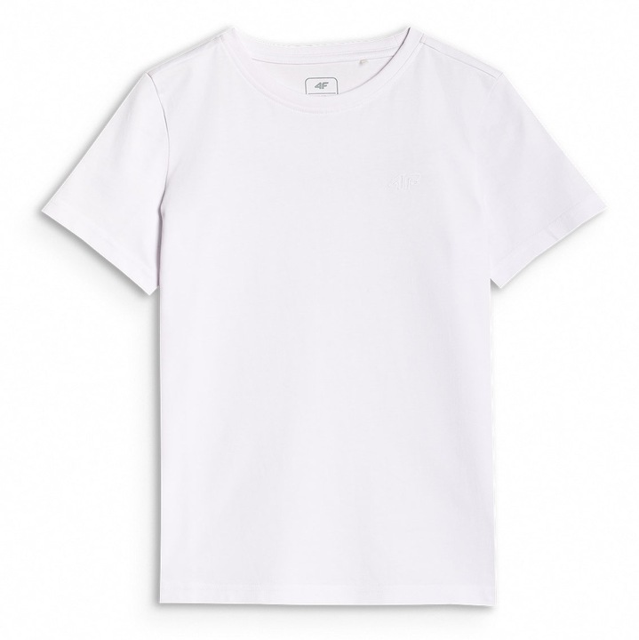 Tricou Alb 4F Bumbac